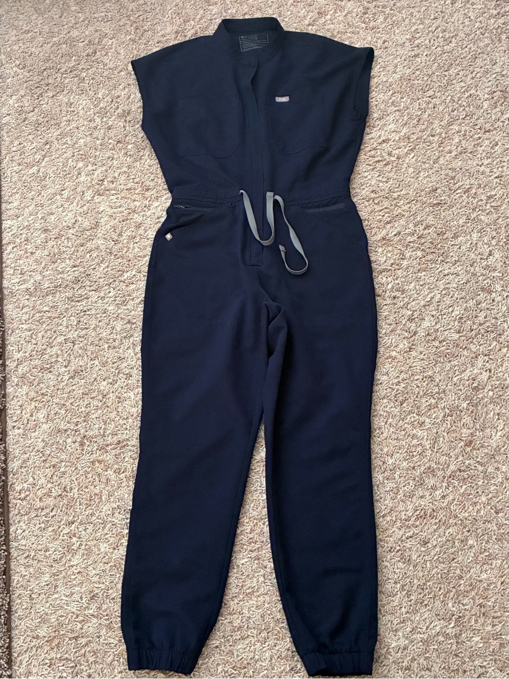 FIGS Rafaela Jogger Scrub Jumpsuit size Small Petite